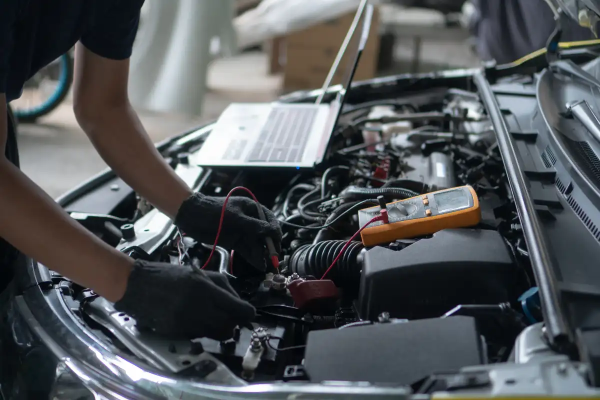 Professional auto service center